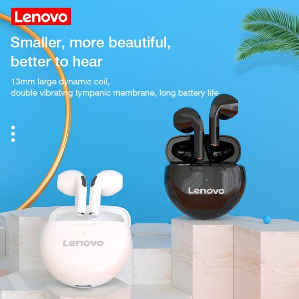 Fone de ouvido Lenovo, Bluetooth sem fio com microfone. - Image 11