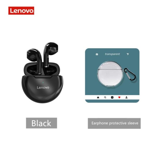 Fone de ouvido Lenovo, Bluetooth sem fio com microfone. - Image 13