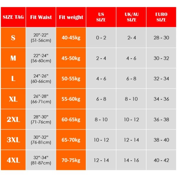 Faixa para Cintura, excelente para trainar e emagrecedora, suporte para pós-parto, cintura abdominal, modela o corpo com cinto envoltório, longo para controle de barriga eCintura. - Image 11