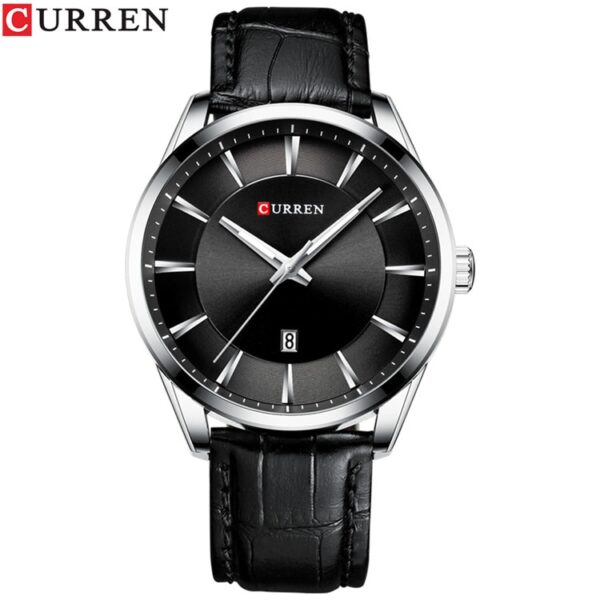 CURREN Novos Relógios de Quartzo para Homens com Pulseira de Couro Relógios de Pulso Masculinos Marcas de Luxo de Negócios. - Image 11