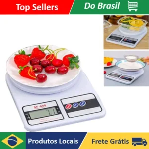 Balança Digital De Precisão Cozinha 10kg Nutrição e Dieta