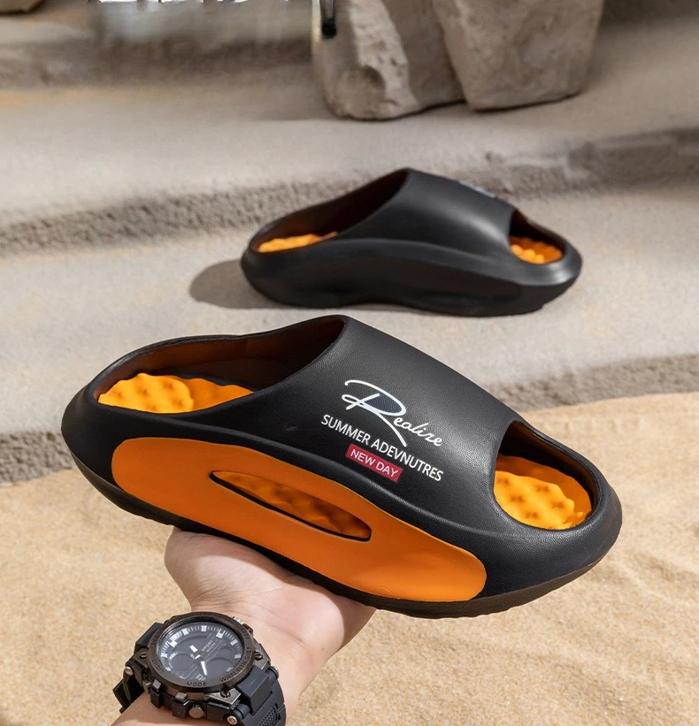 Chinelo casual, masculino e feminino excelente para o verão, como também para usar em casa, tem espuma macia antiderrapante, ideal para praia, próprio para uso no urbano. - Imagem 9