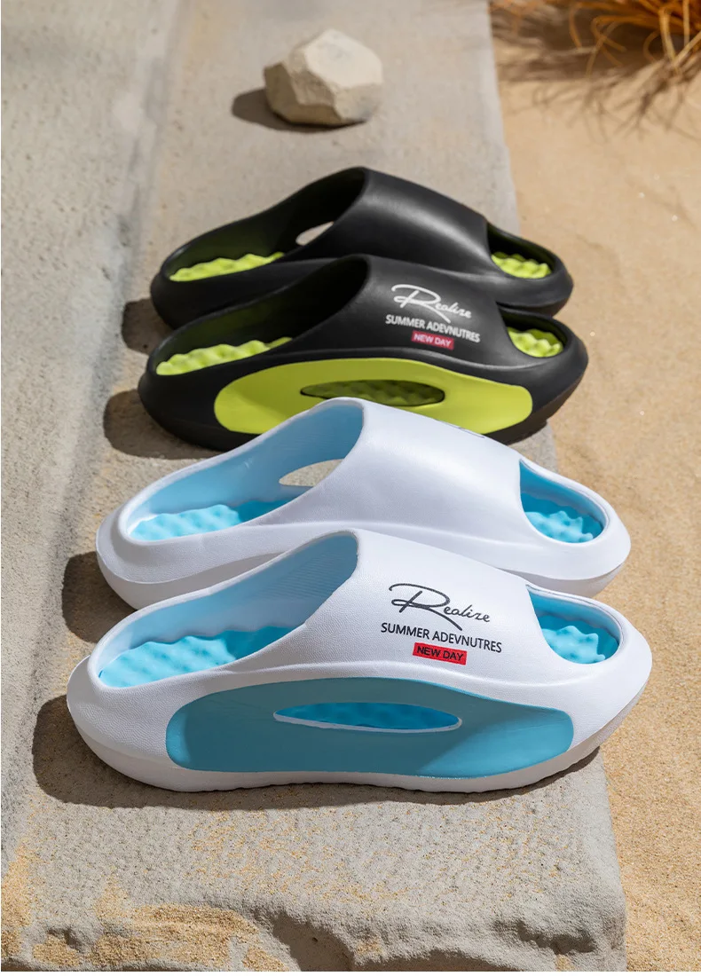 Chinelo casual, masculino e feminino excelente para o verão, como também para usar em casa, tem espuma macia antiderrapante, ideal para praia, próprio para uso no urbano. - Imagem 11